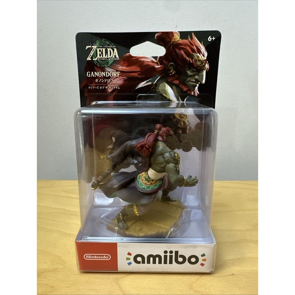 Nintendo Amiibo Ganondorf Tears of the Kingdom Zelda New Sealed